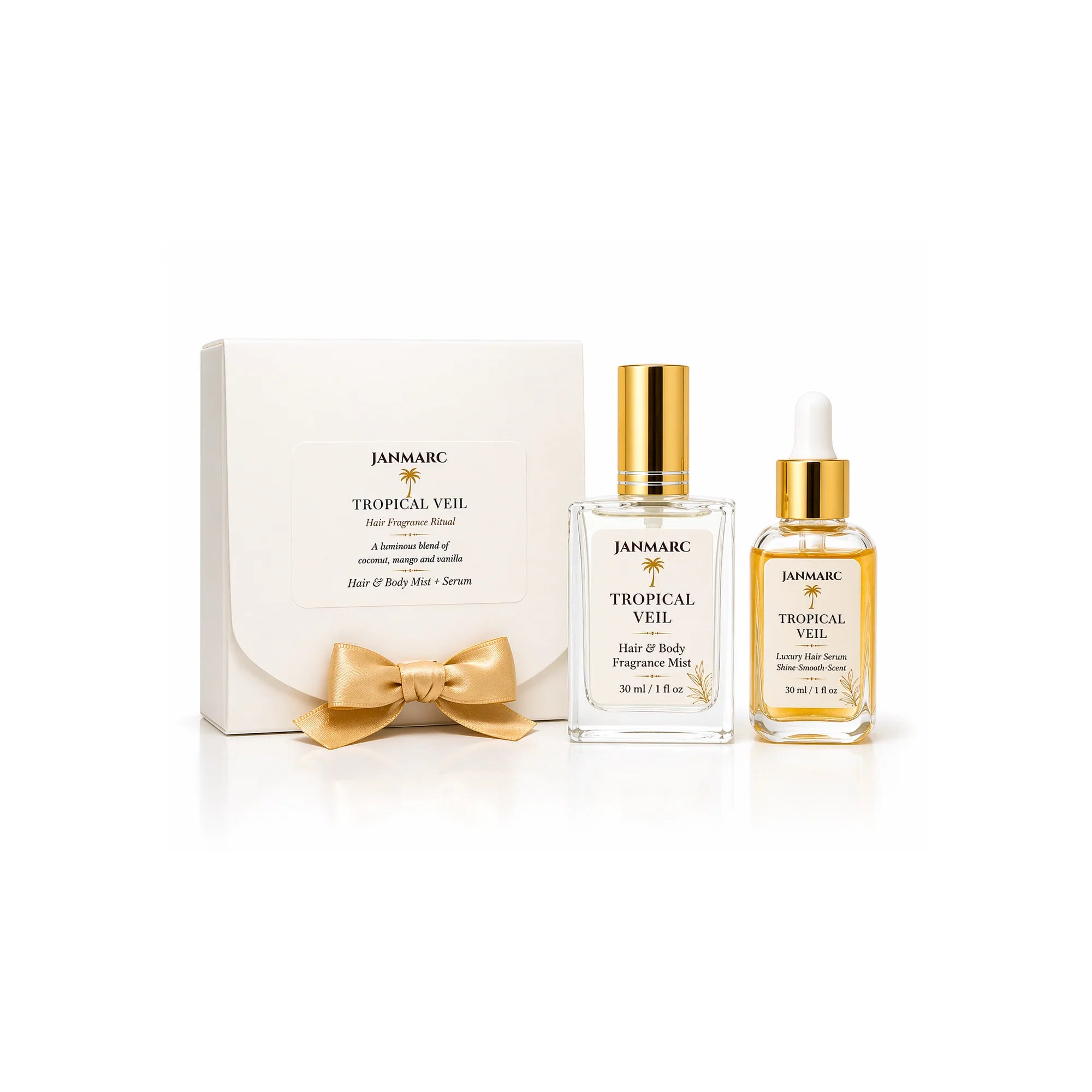 JANMARC Tropical Veil – Hair Fragrance Ritual Kit